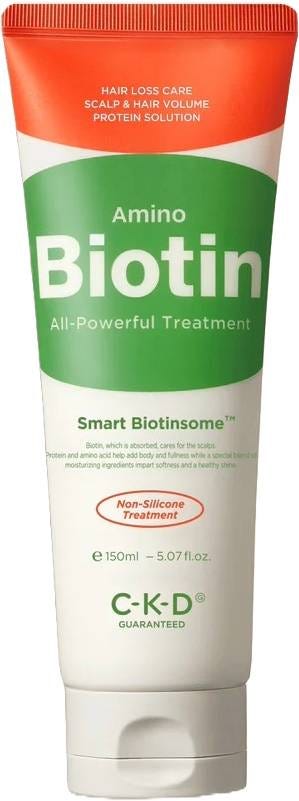 C-K-D Amino Biotin All-Powerful Hair Treatment with Keratin and 17 Amino Acids 150ml