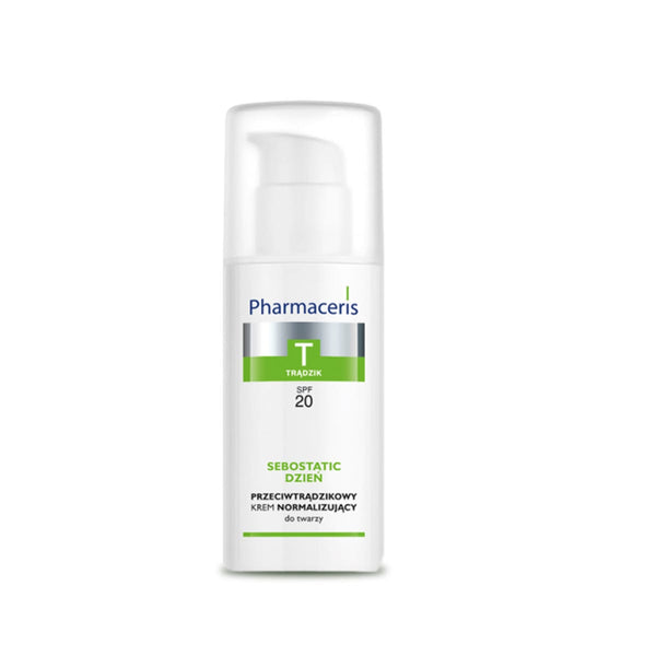 Pharmaceris Anti-Blemish Normalizing Face Cream, Pore-Cleansing Formula, Matte Finish, 50 ml