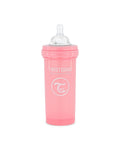 Twistshake Anti-Colic Baby Feeding Bottle, TwistFlow System, Pastel Peach, 260ml