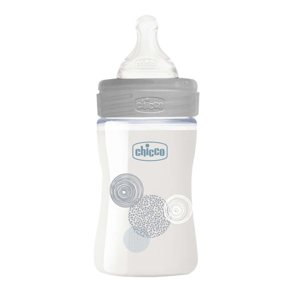 Chicco Well-Being Glass Baby Bottle Slow Flow 150ml