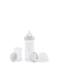 Twistshake Feeding Bottle Wide-Neck Design White