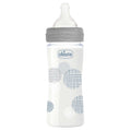 Chicco Well Being Glass Baby Feeding Bottle Slow Flow