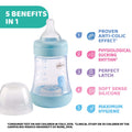 Chicco Perfect5 Feeding Bottle Vented Silicone Teat Boy 150 ml
