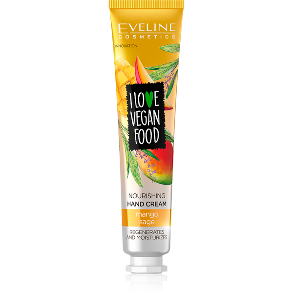 Eveline Vegan Food Nourishing Hand Cream Mango and Sage 50ml
