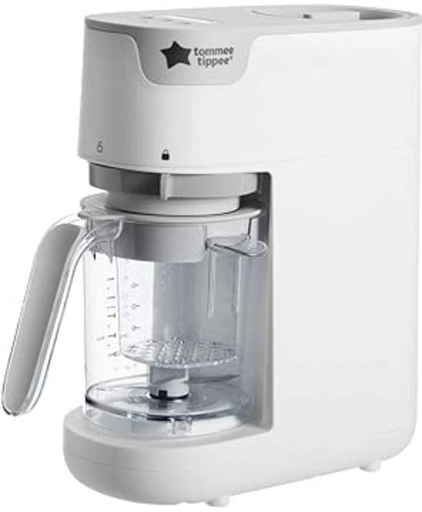 Tommee Tippee 6-in-1 Baby Food Maker, Electric Steamer Blender, White