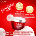 Olay Regenerist Collagen Peptide 24 Face Moisturizer Cream with Niacinamide, Fragrance-Free, 50 g