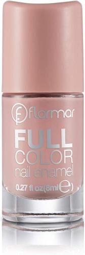 Flormar Full Color Nail Enamel FC04 Nail Polish Rich Color Quick-Drying Formula