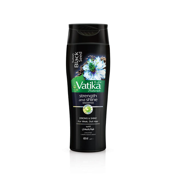 Dabur Vatika Black Seed Shampoo Moisturizing Liquid Hair Cleanser 400 ml