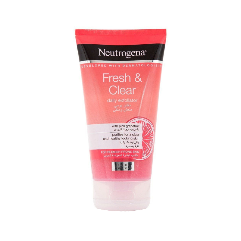 Neutrogena Pink Grapefruit Facial Scrub Creamy Exfoliating Cleanser 150ml