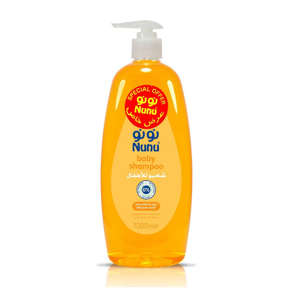 Nunu Baby Shampoo Mild Tear-Free Formula 1000 ml