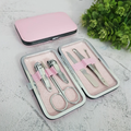 UYB 6-in-1 Manicure and Pedicure Nail Care Set, Portable Pink Box