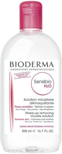 Bioderma Sensibio H2O Micellar Water Makeup Remover for Sensitive Skin