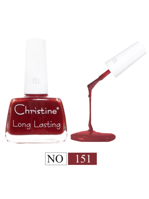 Christine Nail Polish Glossy or Matte Finish Shade 151