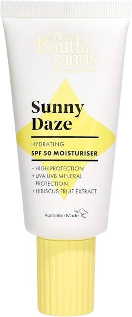 Bondi Sands Sunny Daze SPF 50 Face Moisturiser Cream Zinc Oxide 50 g