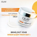 Olay Luminous Niacinamide + Vitamin C Face Cream Moisturizer, 50 g