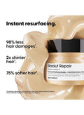 L'Oreal Professionnel Absolut Repair Instant Resurfacing Hair Mask, Quinoa Protein, Cream Formula