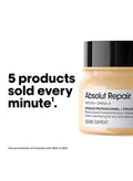 L'Oreal Professionnel Absolut Repair Instant Resurfacing Hair Mask, Quinoa Protein, Cream Formula