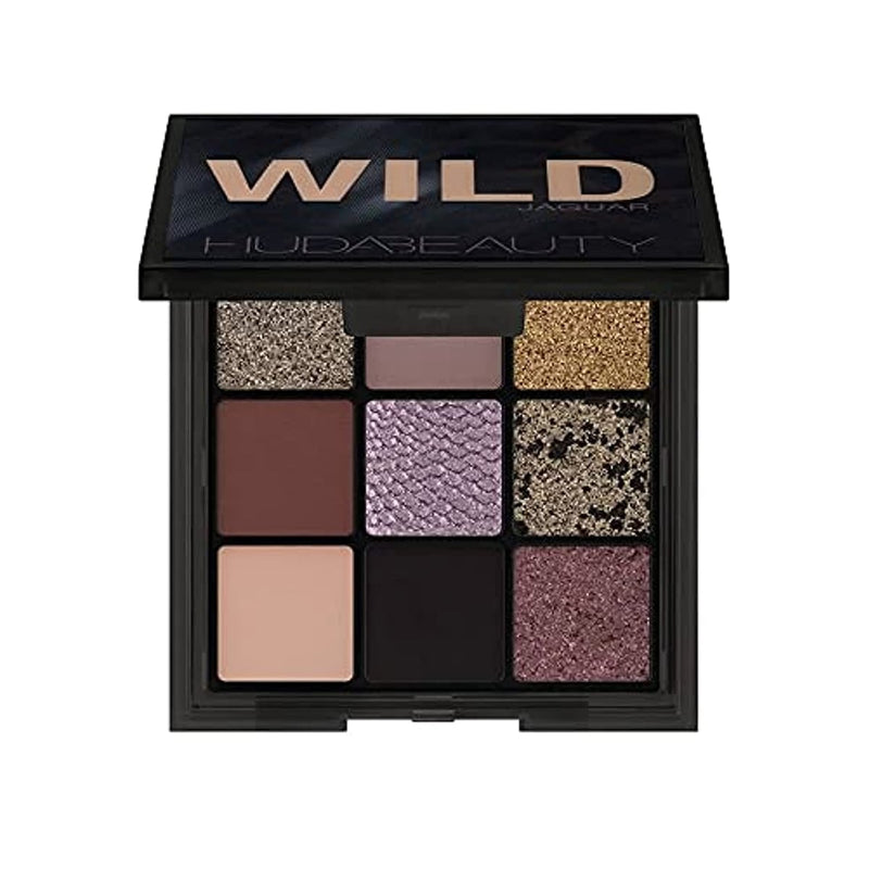 Huda Beauty Wild Obsessions Jaguar Eyeshadow Palette Matte and Shimmer Pale