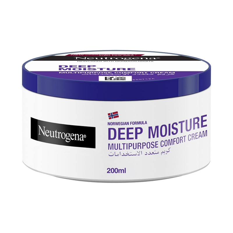 Neutrogena Norwegian Formula Deep Moisture Comfort Cream, Glycerin, 200ml