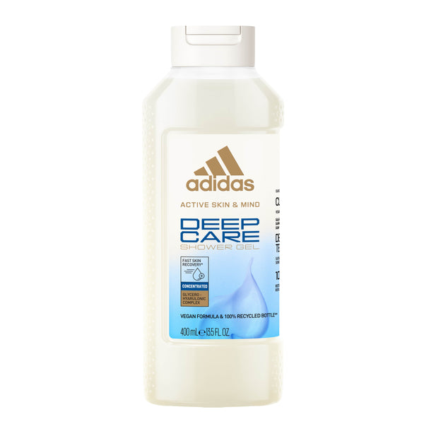 Adidas Active Skin & Mind Deep Care Women Shower Gel Glycerol-Hyaluronic Complex 400 ml