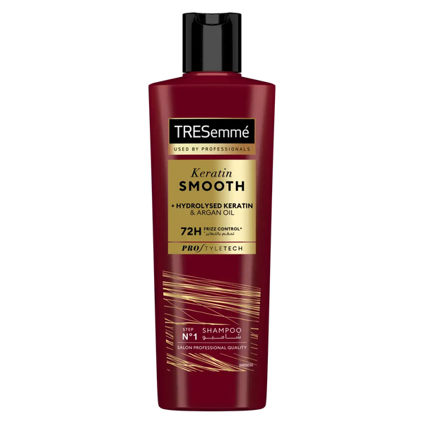 TRESemme Keratin Smooth & Straight Shampoo, Keratin Formula, Frizz-Control Hair Care