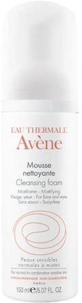 Avene Cleansing Foam Facial Cleanser Mattifying Glutamic Acid 150ml