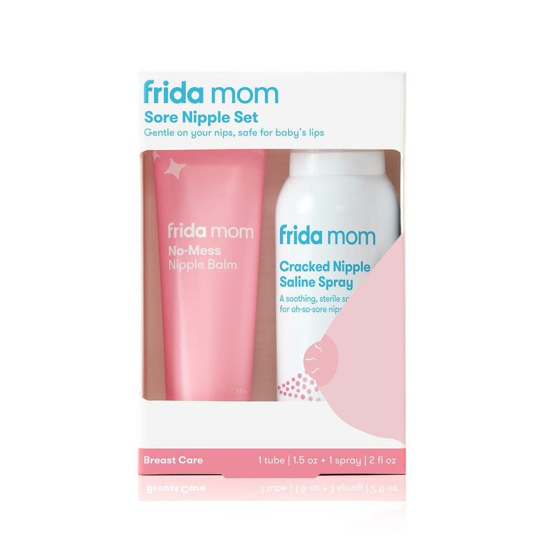 Frida Mom Sore Nipple Cream and Saline Set