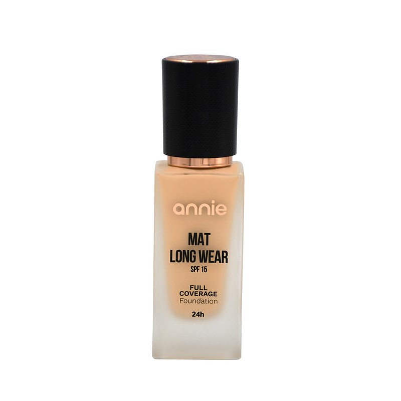 Annie Matte Foundation Full Coverage SPF 15 Classic Beige 02