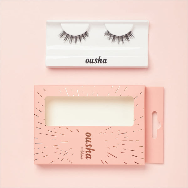 Ousha Natural Eyelashes #21 Lightweight Reusable False Lashes