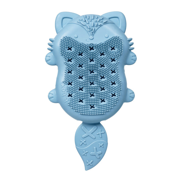 B.Box Baby Bath Brush and Sponge Soft Silicone Bristles with Suction Cup