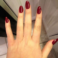 Katia Gorgeous Press On Nails Shine Dark Red