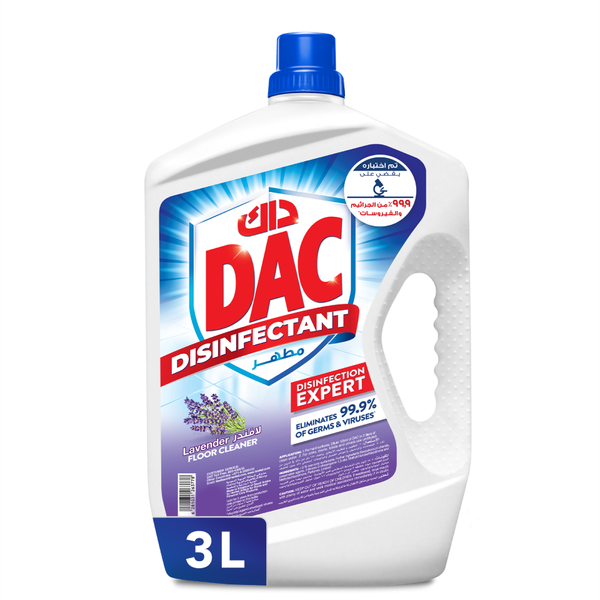 DAC Disinfectant Total Protection Liquid Lavender 3 L