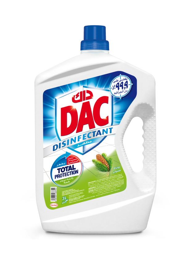 DAC Disinfectant Total Protection Pine Liquid 3 L