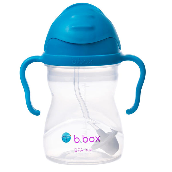 B.Box Sippy Cup Cobalt Leak-Proof Weighted Straw 240ml/8oz