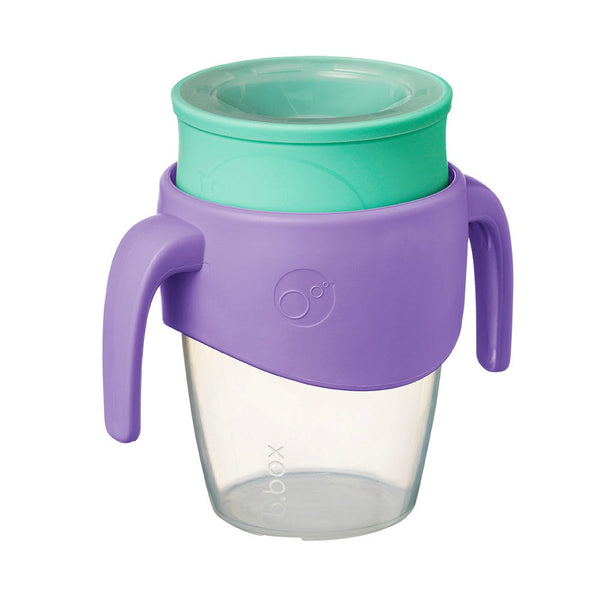 B.Box 360 Cup Lilac Pop Silicone Rim 250ml