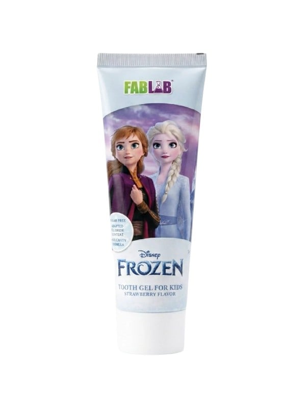Fab Lab Frozen Fluoride Toothpaste for Kids Strawberry Gel 75 ml