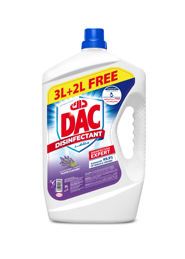 DAC Disinfectant Total Protection Liquid Lavender 5 L