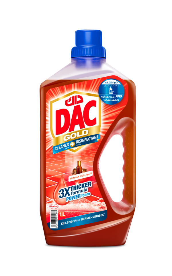 Dac Gold Disinfectant Cleaner Liquid Oud 1 L