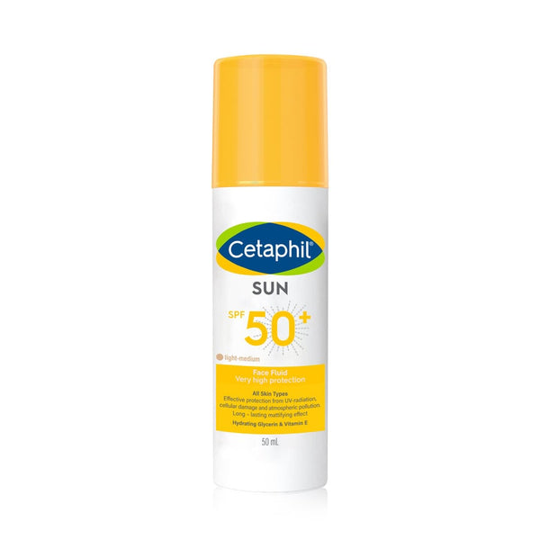 Cetaphil Sun Face Fluid Tinted Sunscreen SPF50+ All Skin Types 50ml