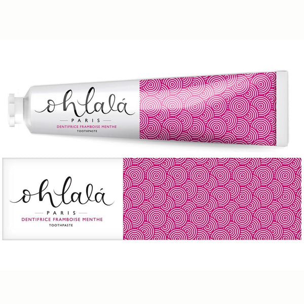 Ohlala Raspberry Mint Toothpaste Fluoride and Xylitol 75 ml