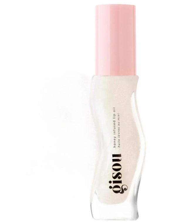 Gisou Honey Infused Lip Oil Liquid Gloss Hyaluronic Acid Coconut Frost