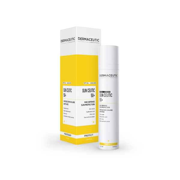 Dermaceutic Sunceutic Face Sunscreen Cream SPF 50+ UVA UVB HEV Protection 50ml