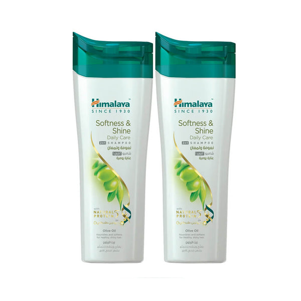 Himalaya Soft & Shine 2-in-1 Olive Oil Shampoo Daily Care 2 x 400 ml