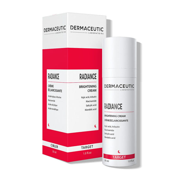Dermaceutic Radiance Face Cream Night Peeling Kojic Acid Arbutin Niacinamide 30ml