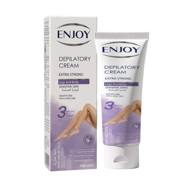 Enjoy Depilatory Cream Sensitive Skin Vitamin E Hair Removal Cream