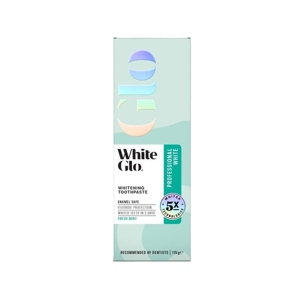 White Glo Professional White Fluoride Toothpaste Brightening 115g