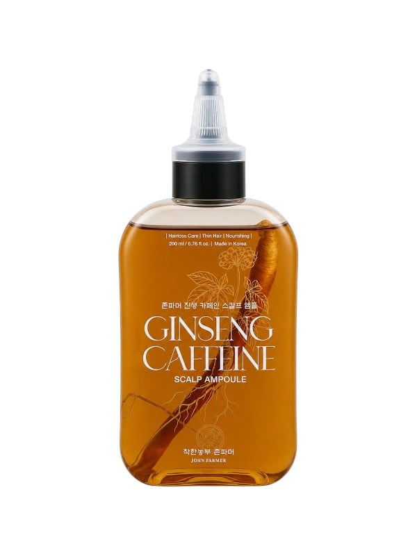 John Farmer Ginseng & Caffeine Scalp Ampoule Nourishing Care 200ml