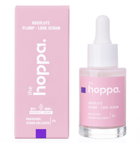 The Hoppa Absolute Plump Look Serum Bakuchiol Vegan Collagen 2% 30 ml