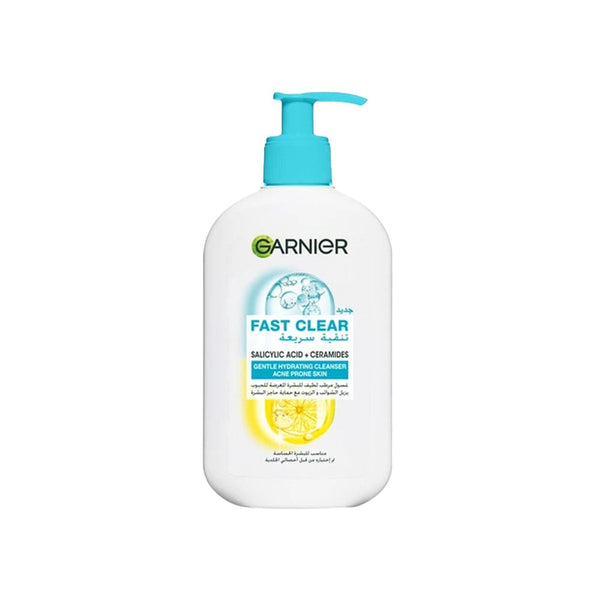 Garnier Gentle Hydrating Facial Cleanser, Moisturizing Formula, 250ml