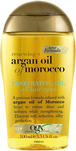 OGX Argan Oil of Morocco Penetrating Hair Oil, Moisturizing Shine Finish
